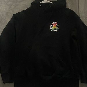 Antisocial social club rainbow X sweatshirt, excellent condition/barley worn